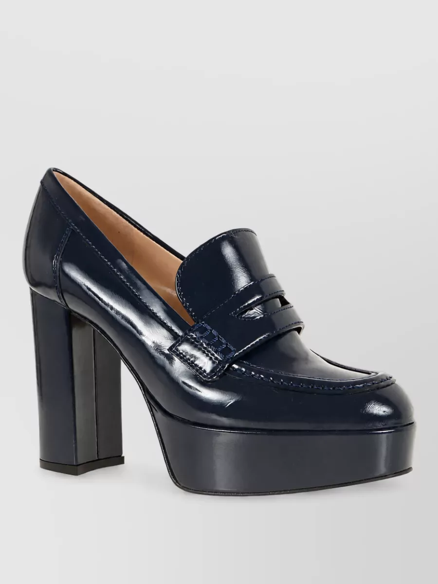 Gianvito Rossi leather loafers
