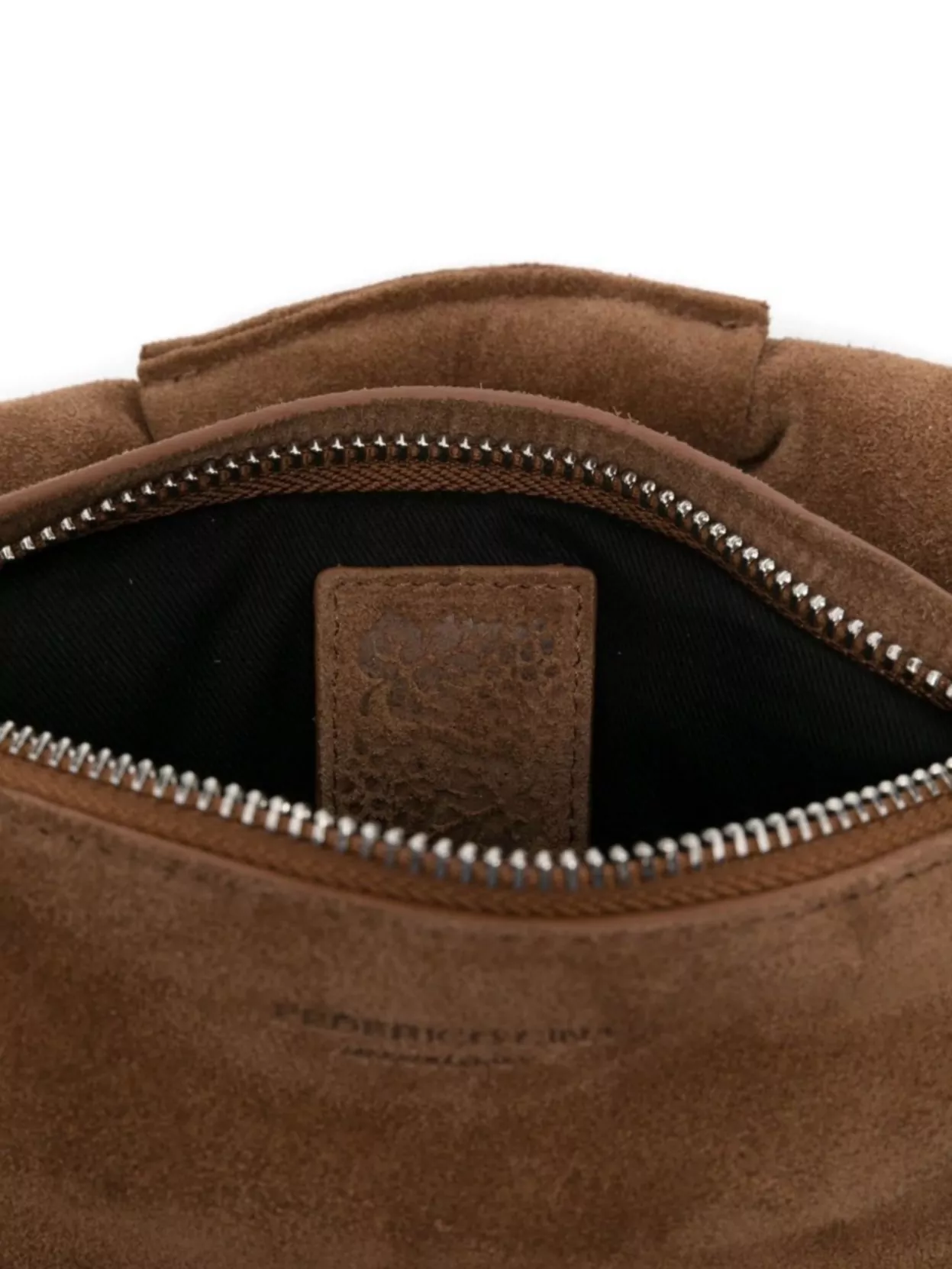 Federico Cina Suede Mini Bag Shoulder Strap
