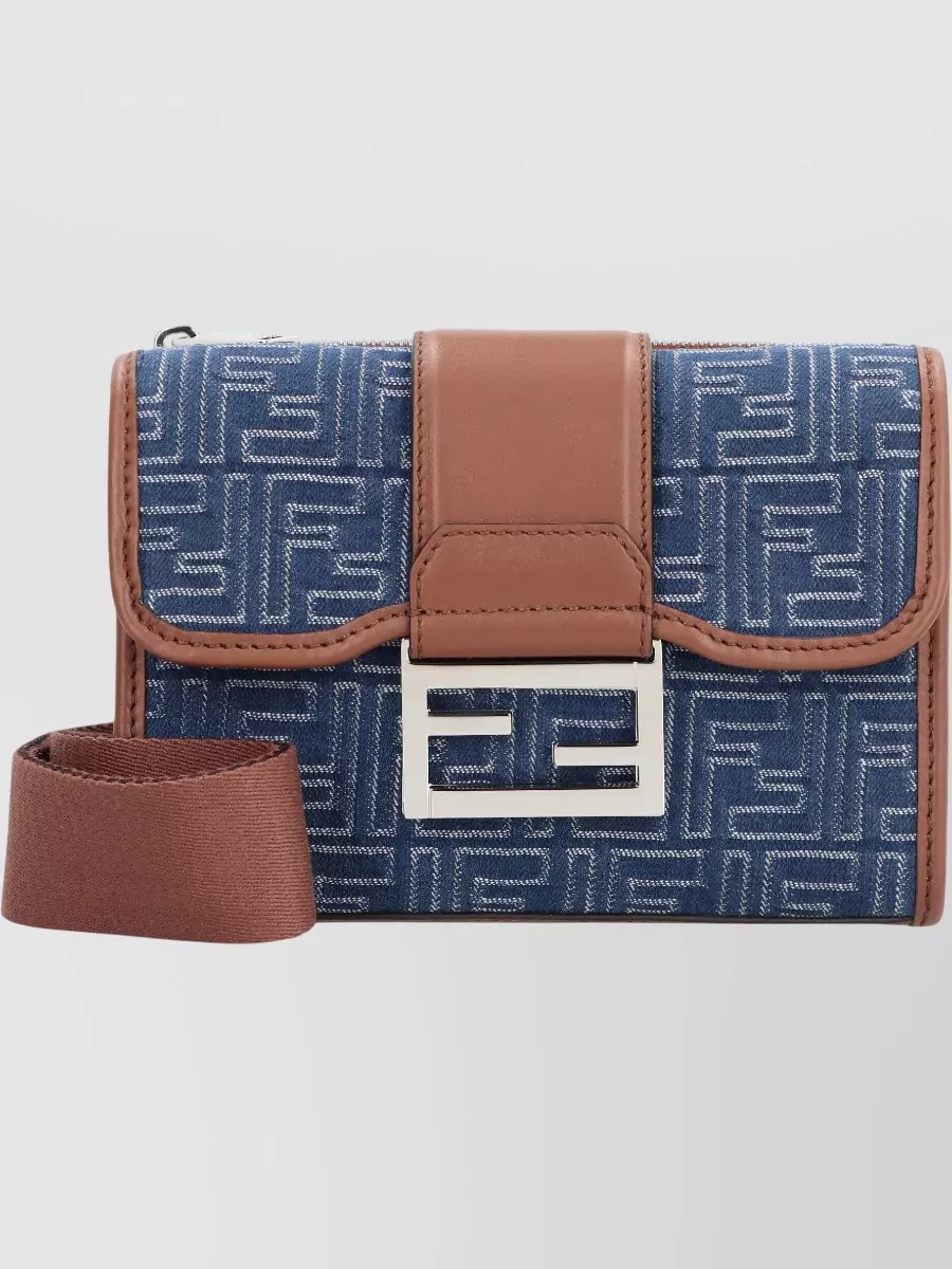 Fendi Leather Clutch Bag