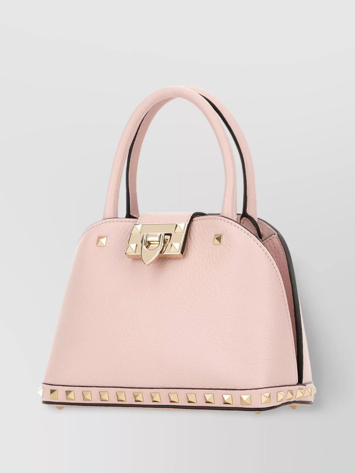 Valentino Garavani Small Leather Rockstud Handbag