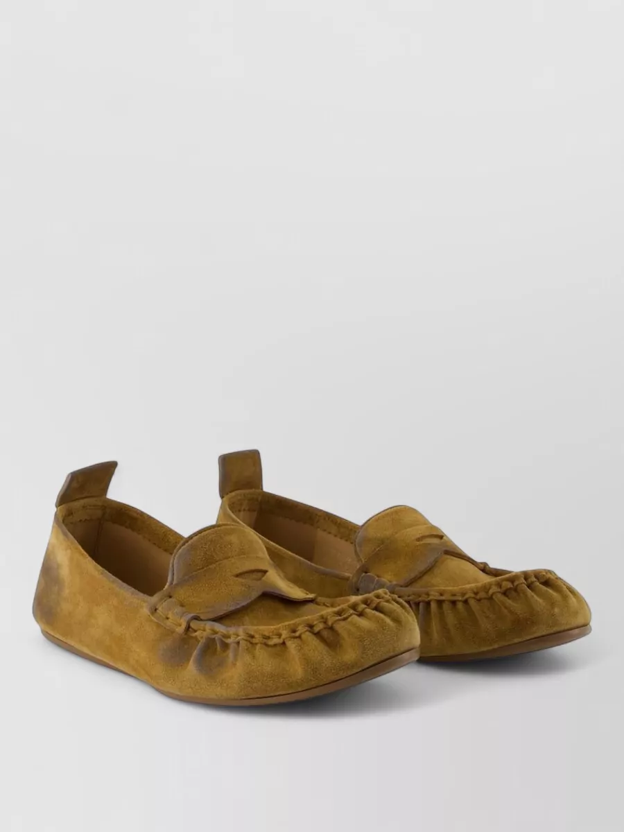 Acne Studios leather slippers
