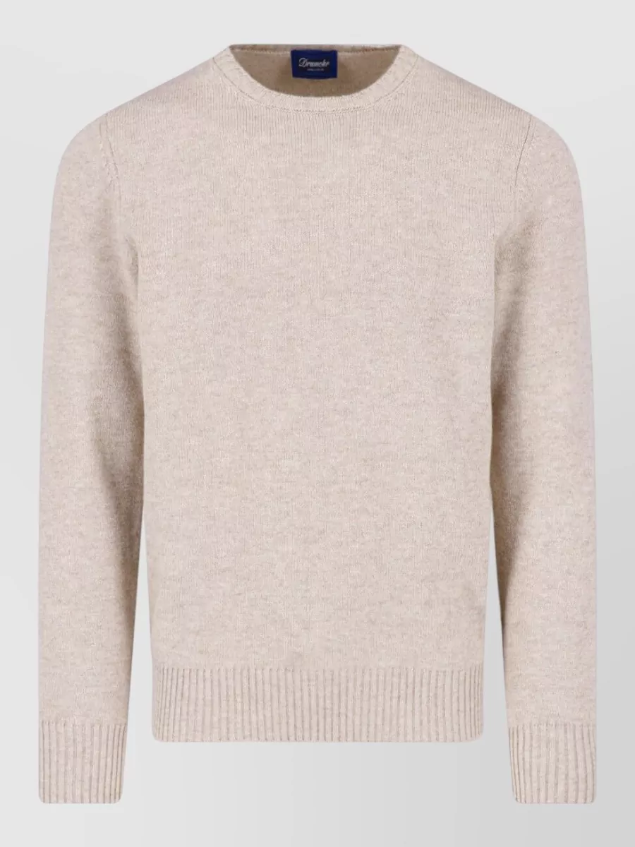 Drumohr cashmere crewneck jumper