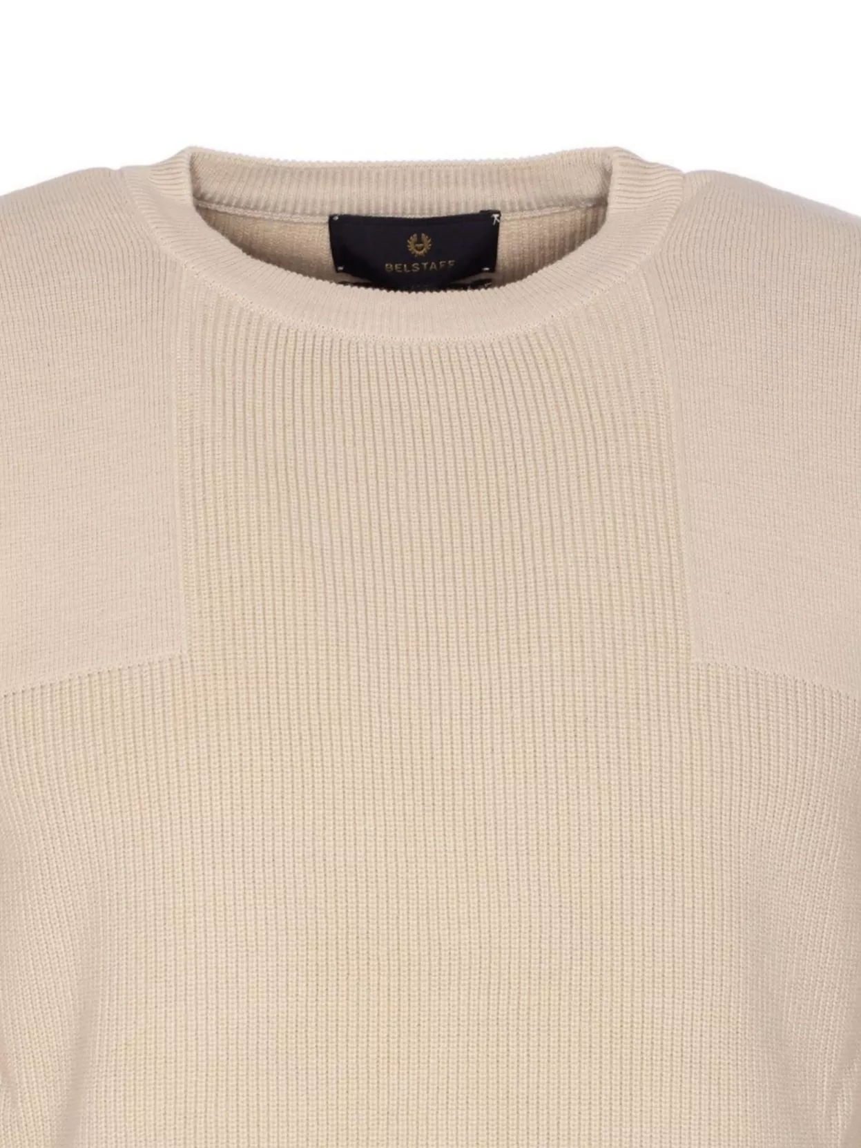 Belstaff Ribbed Crewneck Sweater Long Sleeves
