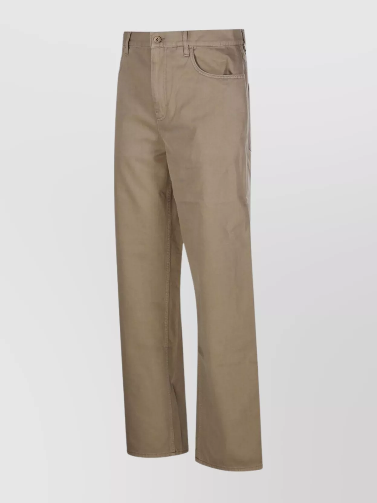 Burberry Trousers Straight Leg Belt Loops