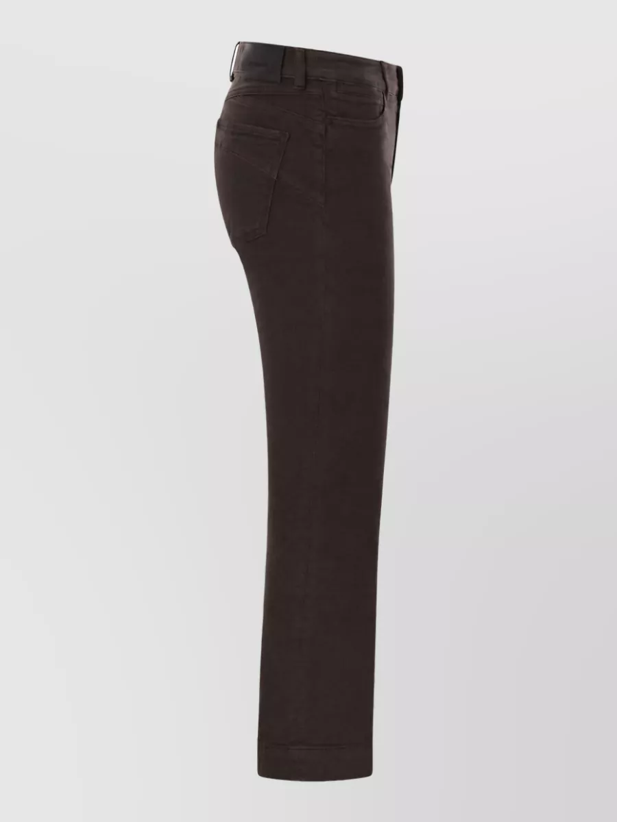 Sportmax Mini Flare Denim Trousers