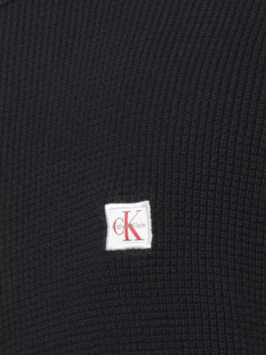 Calvin Klein Cotton Crewneck Long-Sleeve T-Shirt