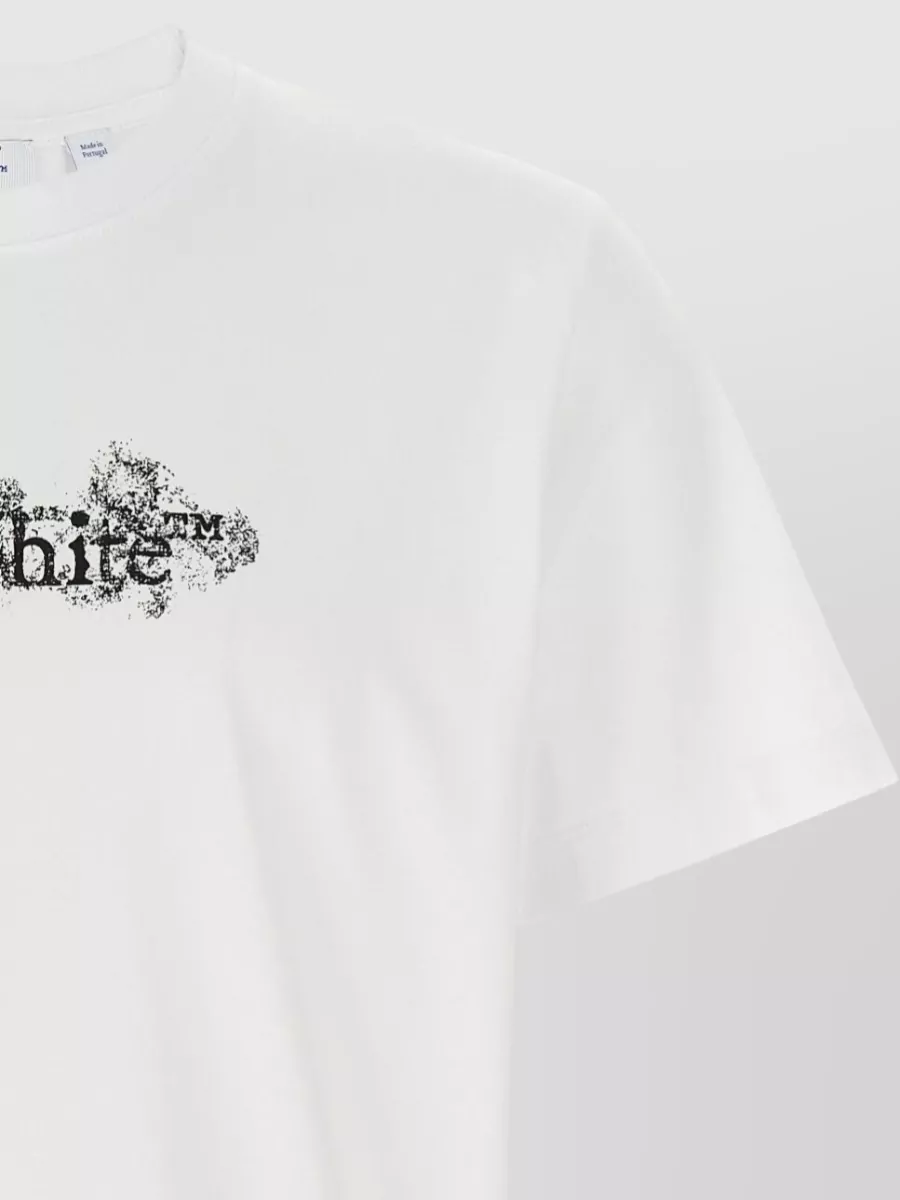 Off-White Arrow Heraldry Short Sleeve Crewneck T-Shirt