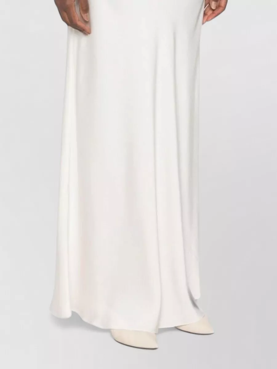 Fabiana Filippi Satin Maxi Skirt