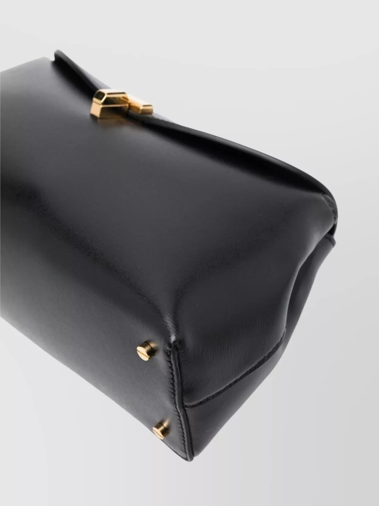 Totême Lock Leather Shoulder Bag