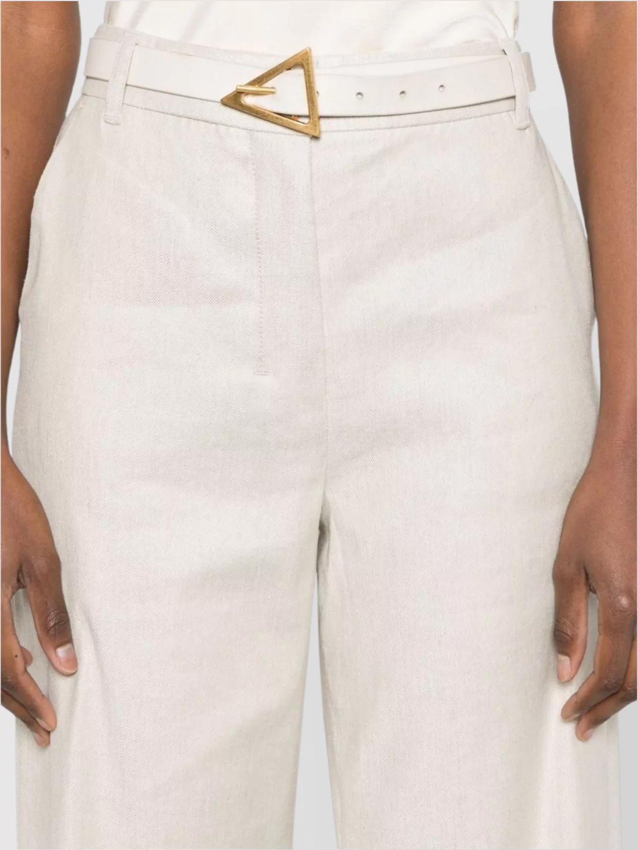 S Max Mara Wide-Leg Trousers With Pockets And Loops