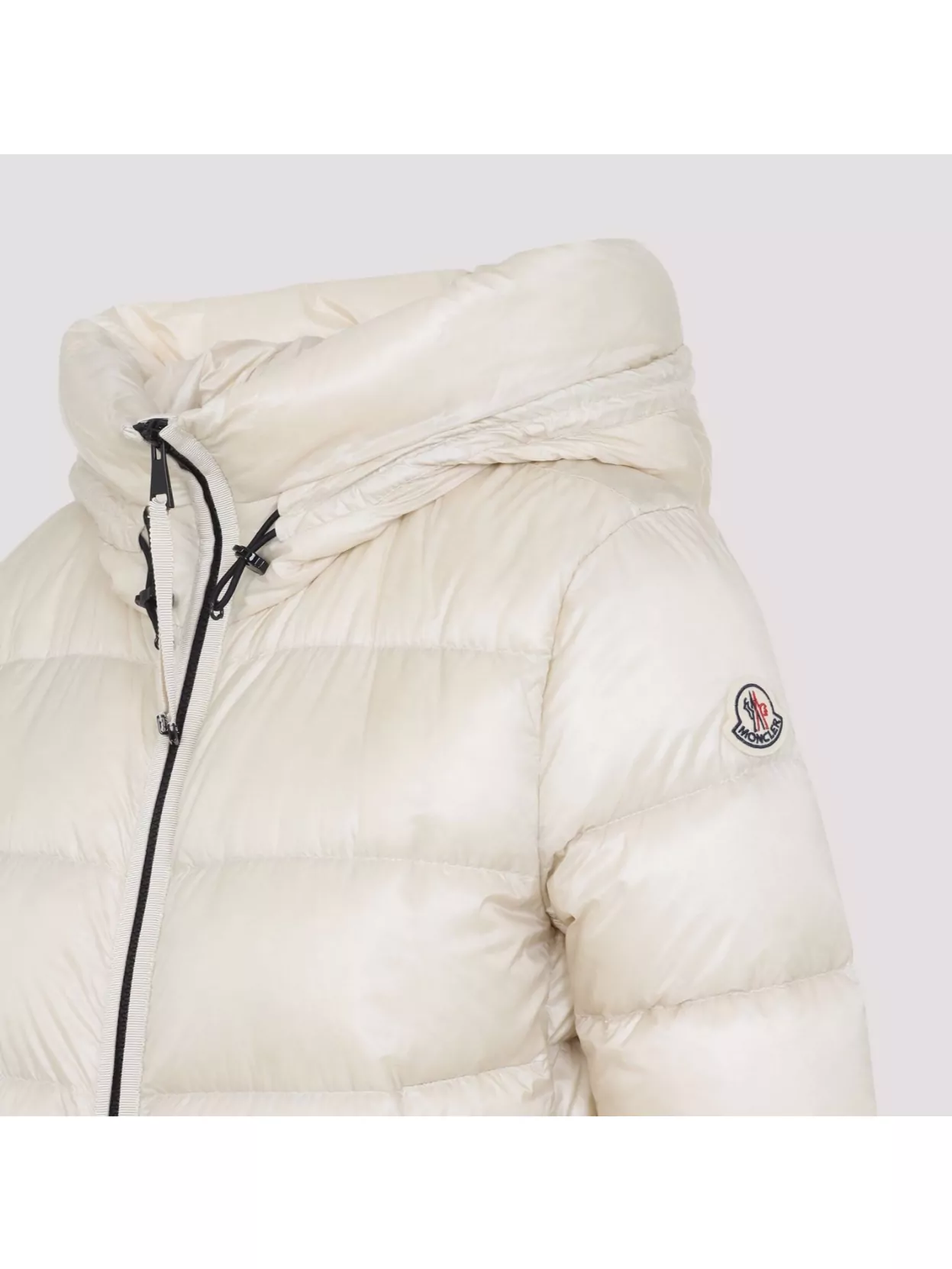 Moncler Midi Suyenne Down Jacket With Hood In Pink