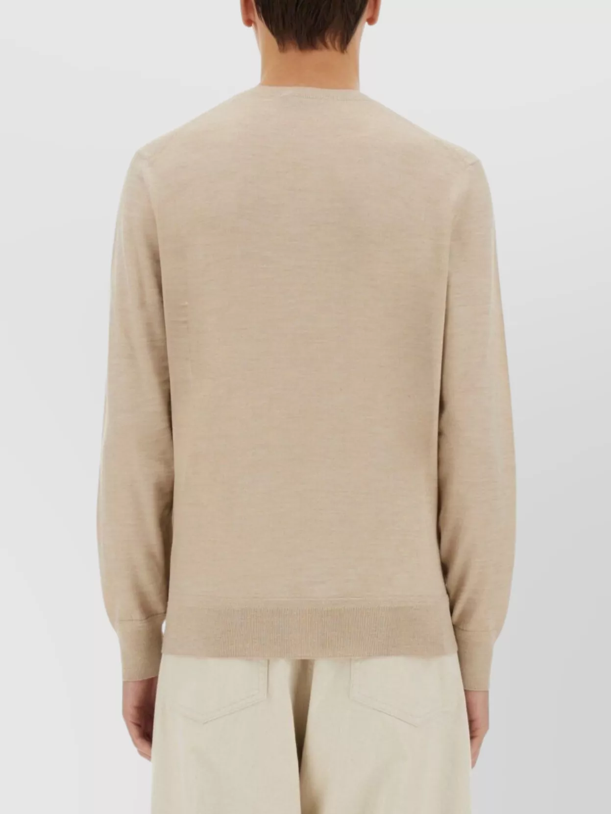 Tom Ford Crew Neck Wool Jersey Sweater