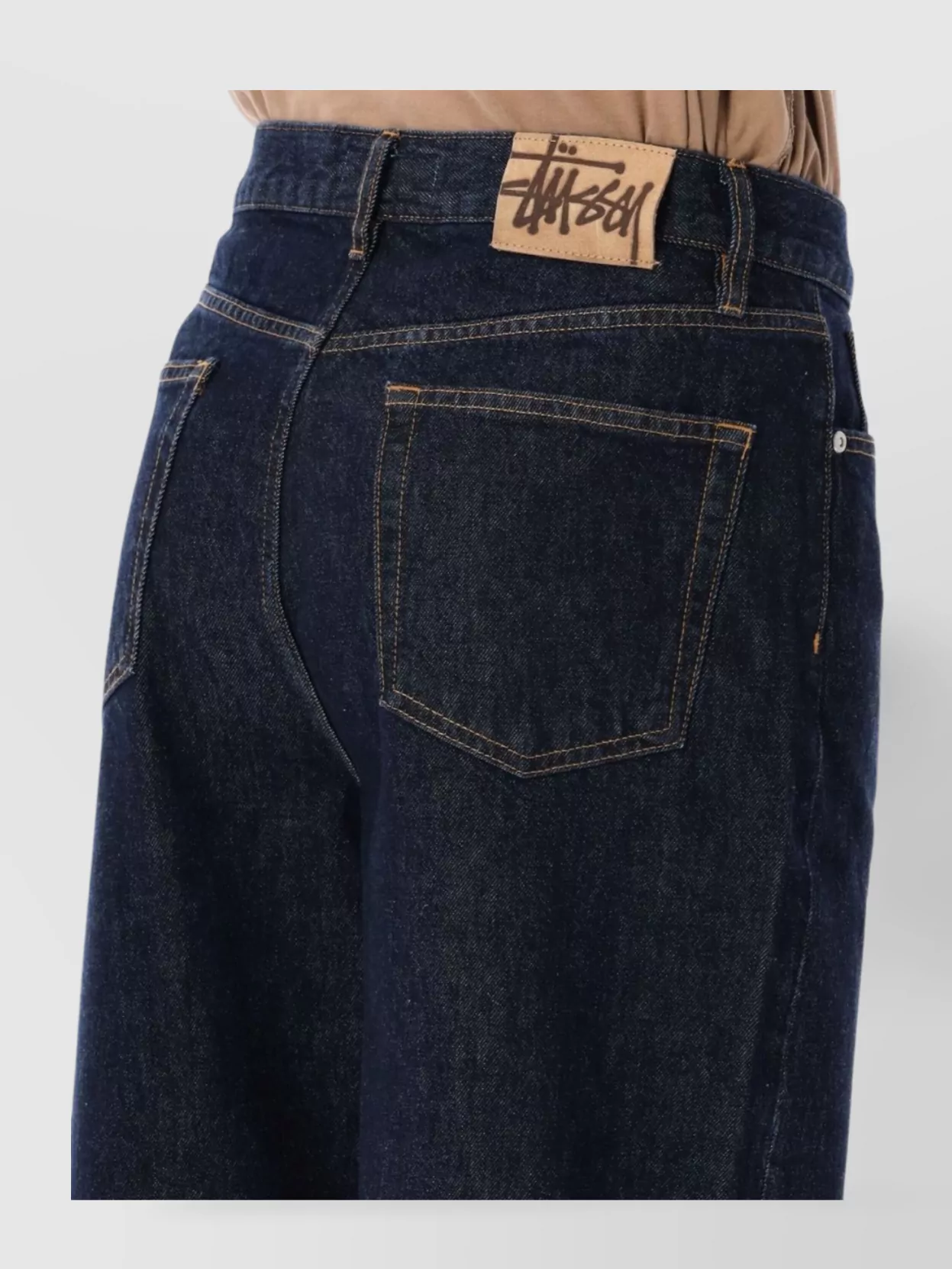 Stüssy Casual Denim Trousers Five Pocket Design