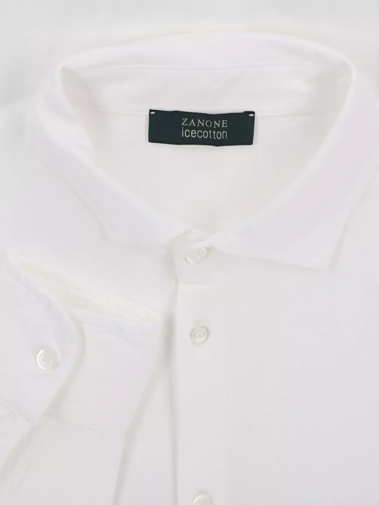 Zanone Relaxed Fit Shirt Cuffed Sleeves