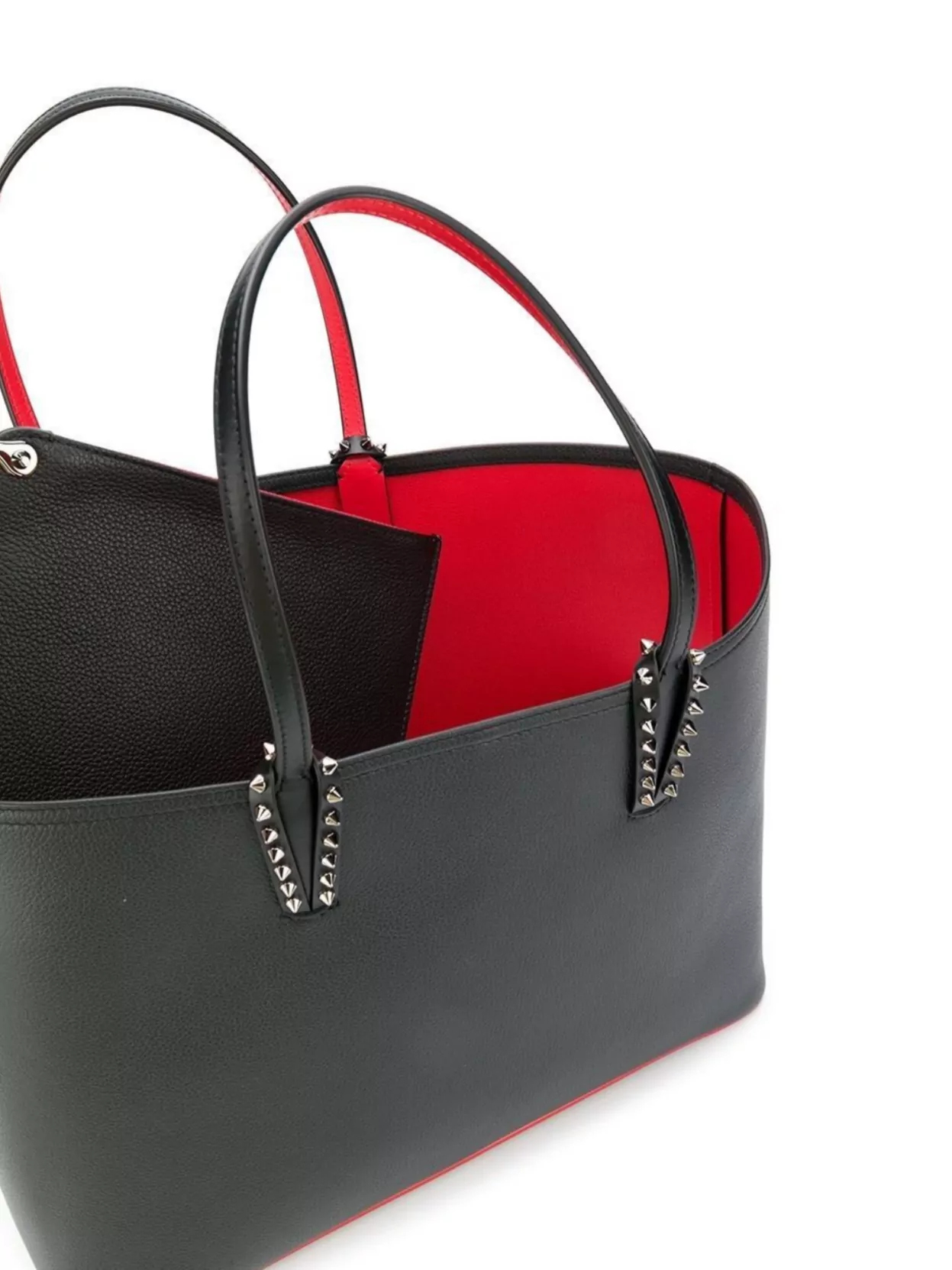 Christian Louboutin Studded Top Handle Tote Bag