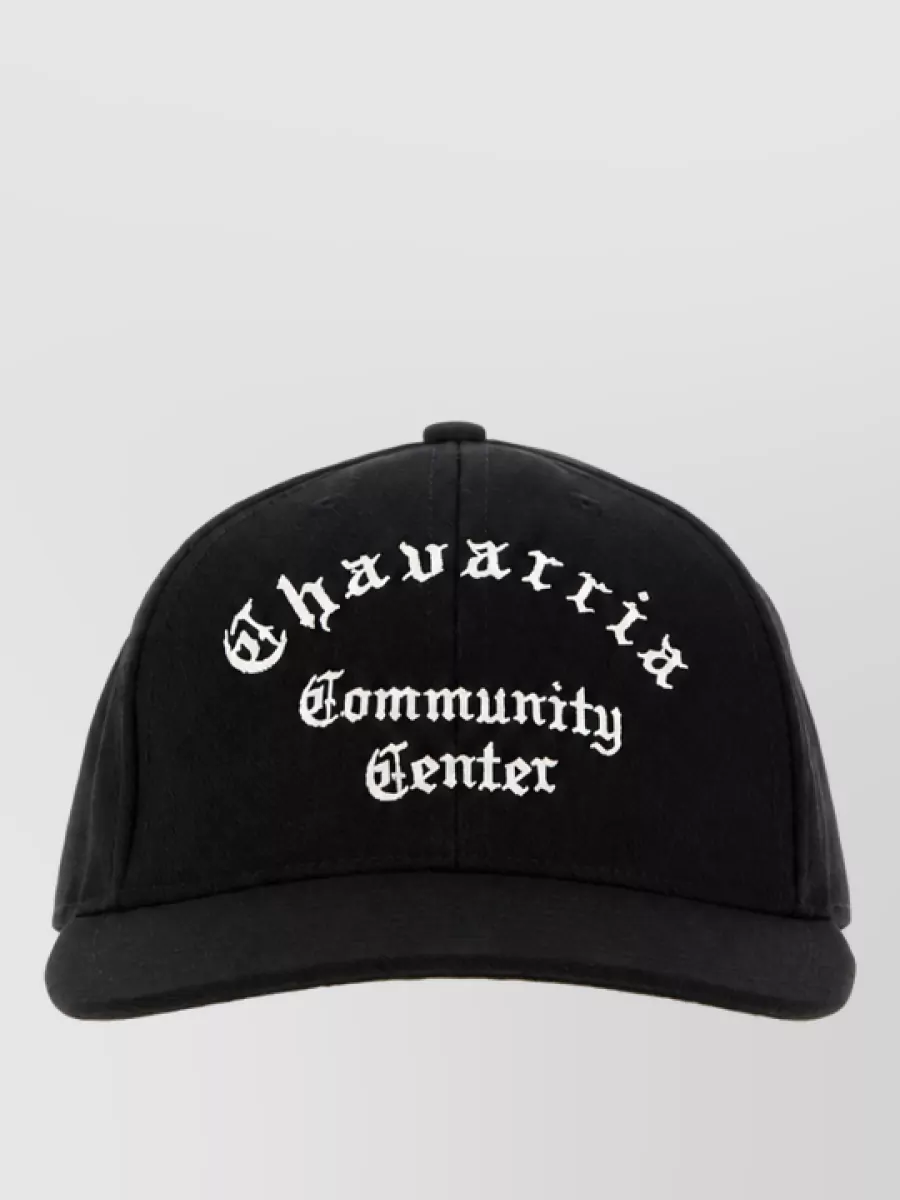 Willy Chavarria gabardine baseball cap
