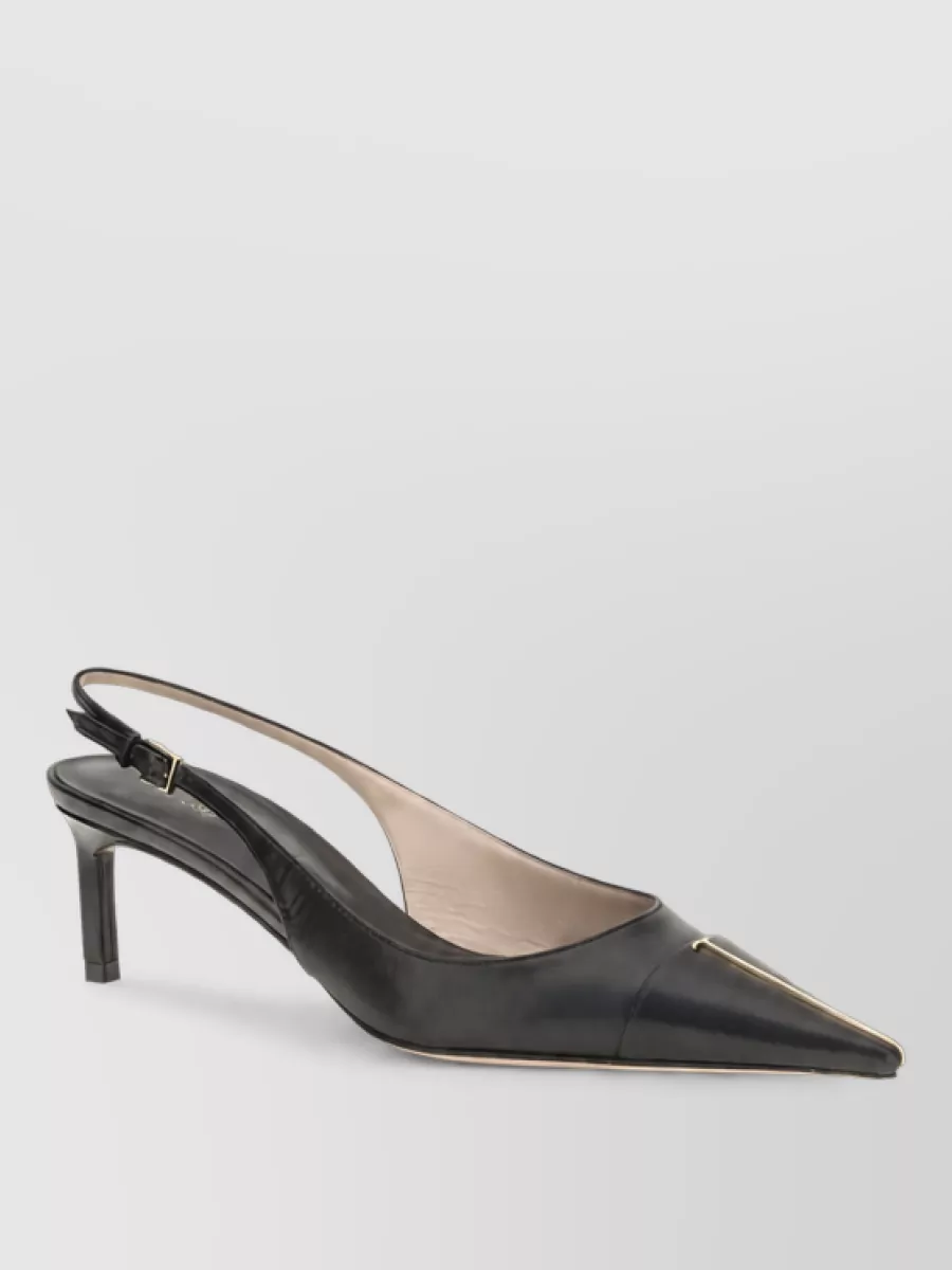Tom Ford leather slingback pumps