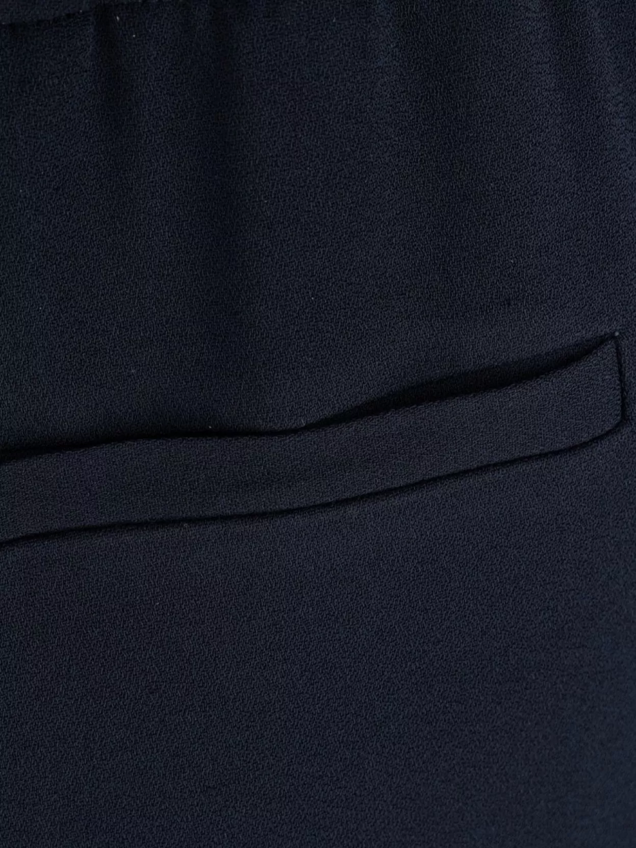 Fabiana Filippi Trousers With Elastic Waistband And Back Pocket In Blue