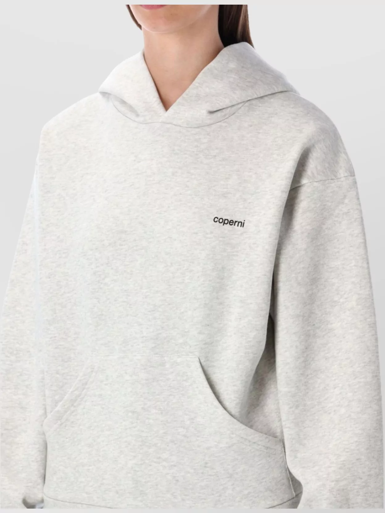 Coperni Sculpted Horn Detail Relaxed Hoodie