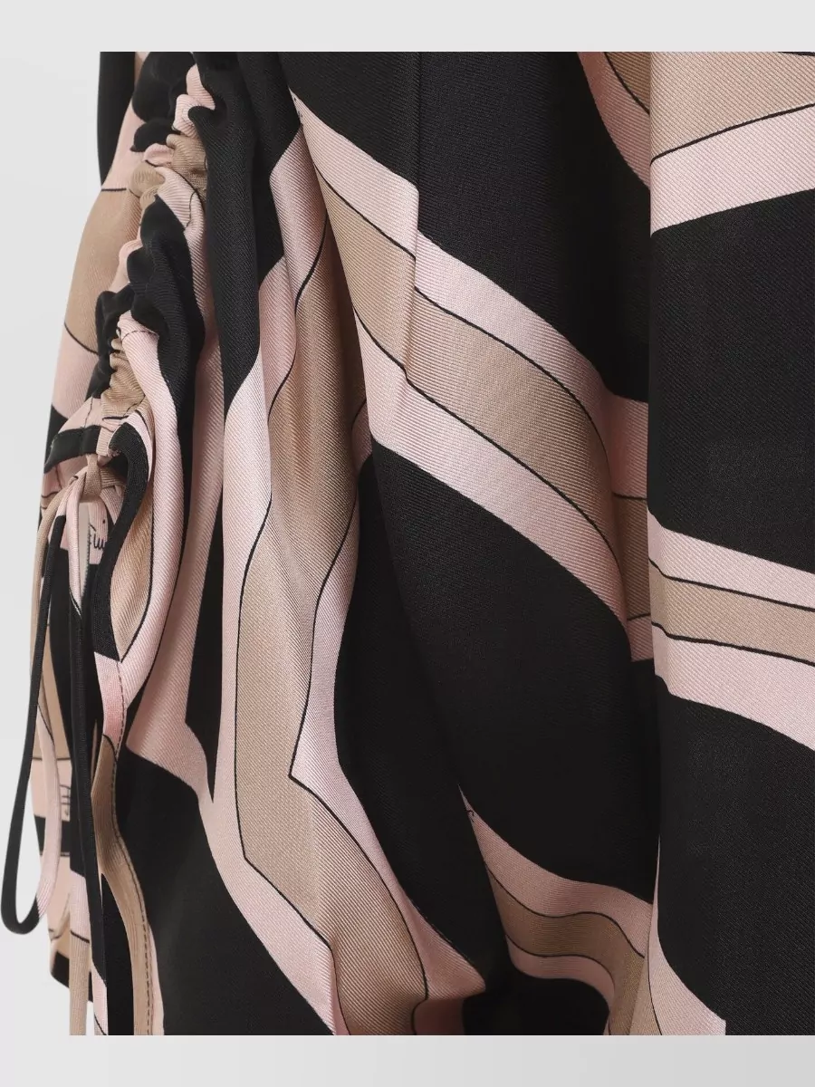 Pucci Silk Printed Short Kaftan Dress