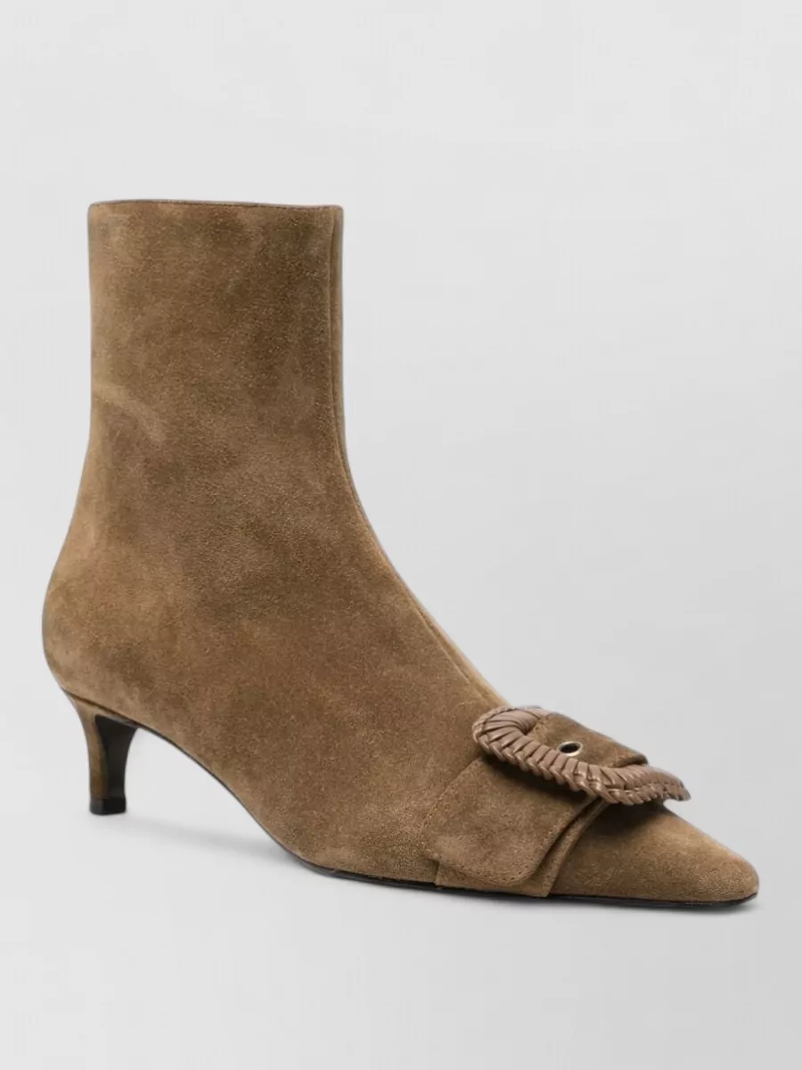 Roberto Festa Suede leather pointed-toe ankle boots