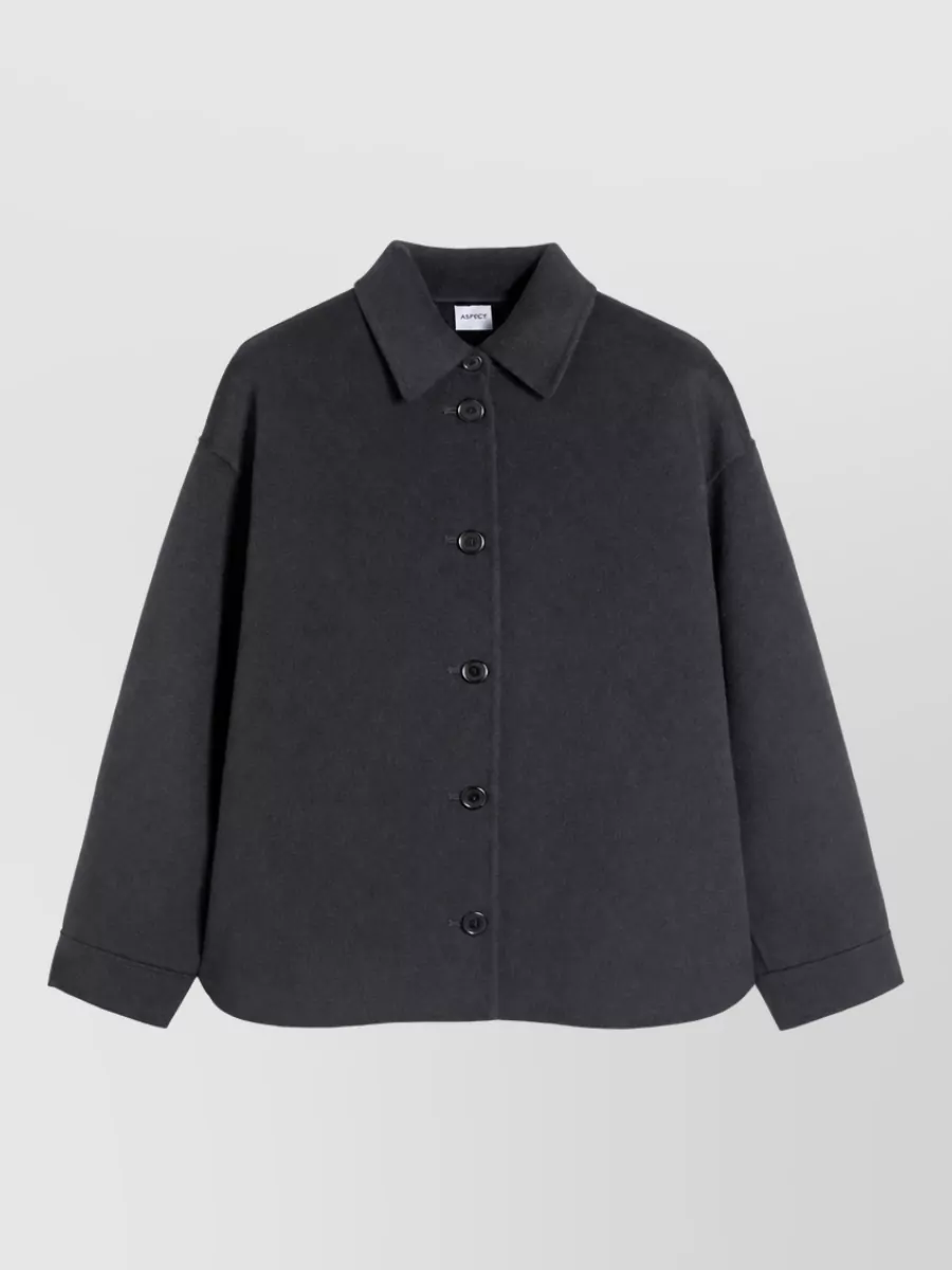 Aspesi wool oversized coat