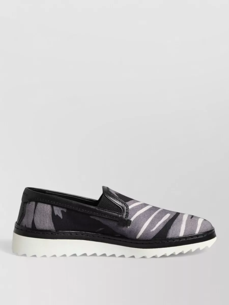 Dolce&Gabbana Printed Slip-On Loafers