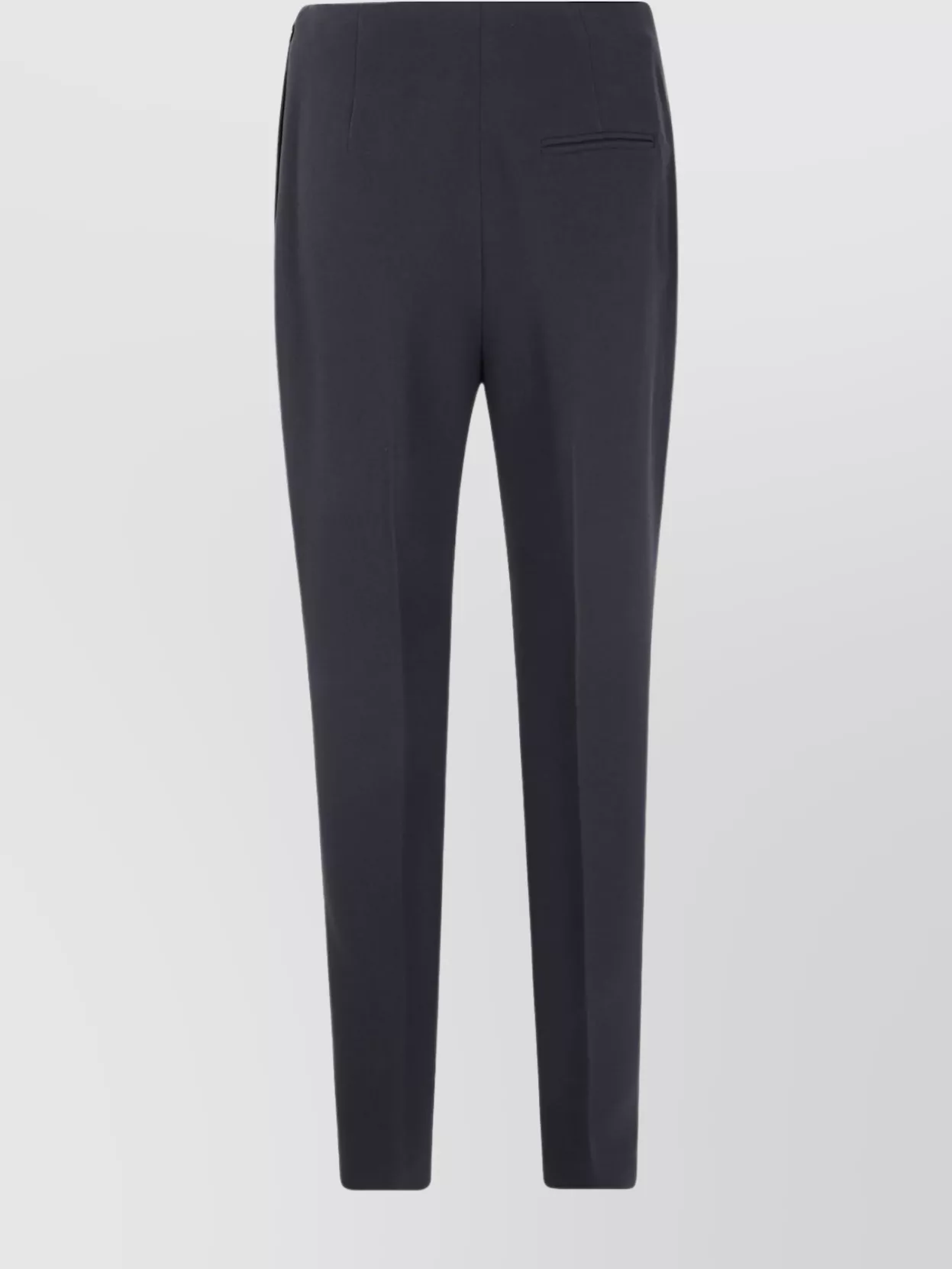 Alberta Ferretti Pleated Trousers With Side And Back Pockets