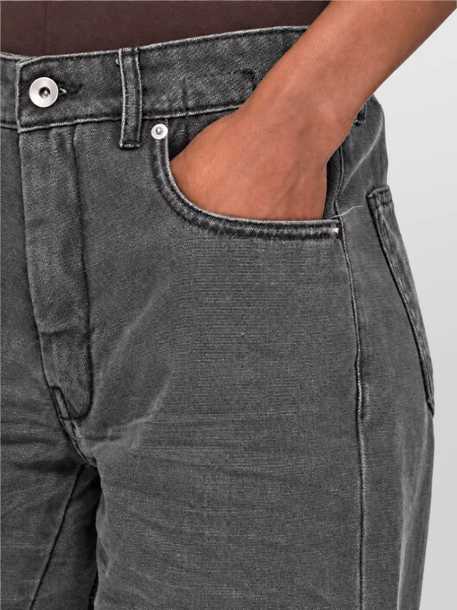 Rick Owens Denim Straight-Leg Jeans