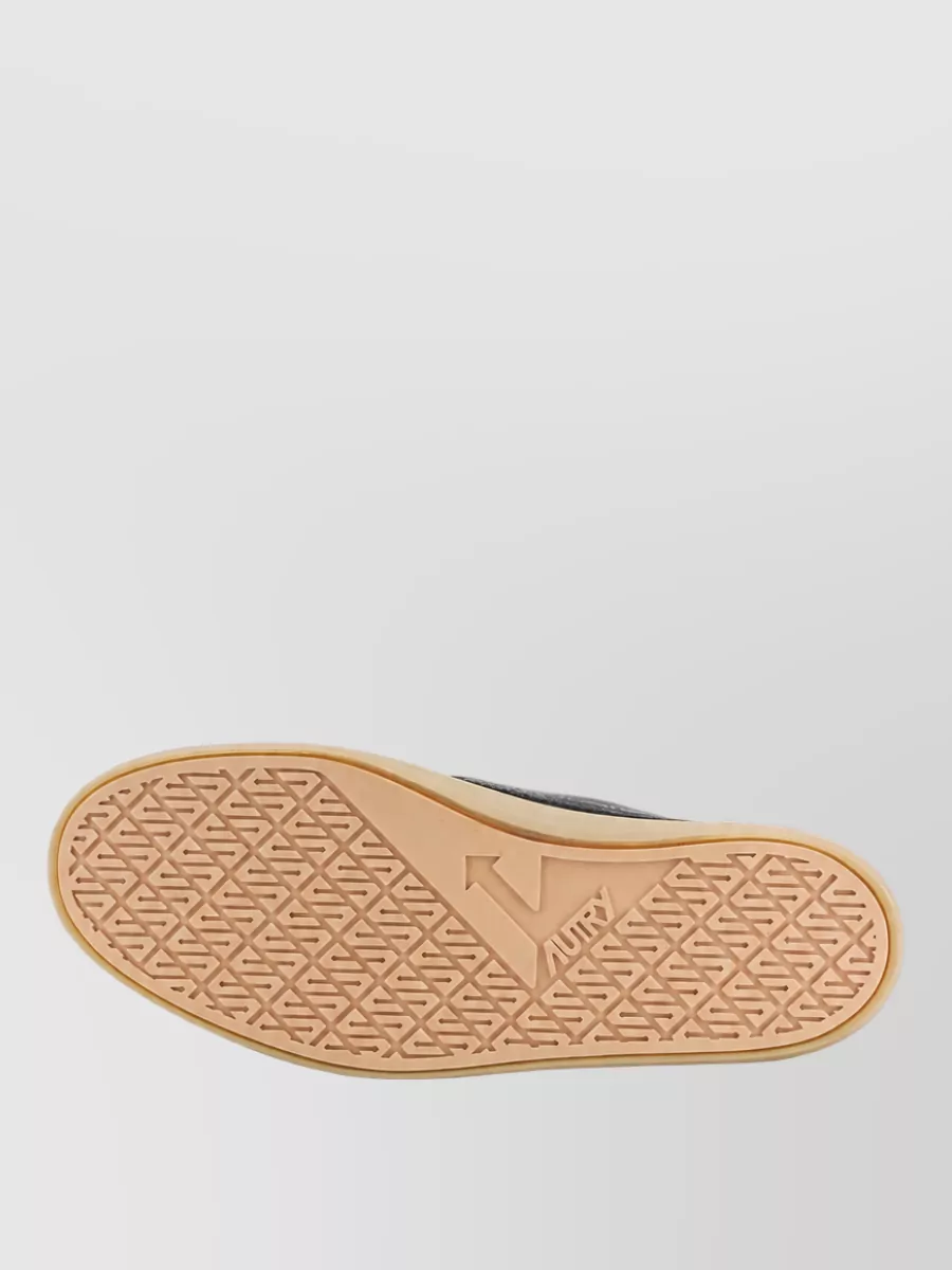 Autry Suede Logo-Detail Lace-Up Sneakers