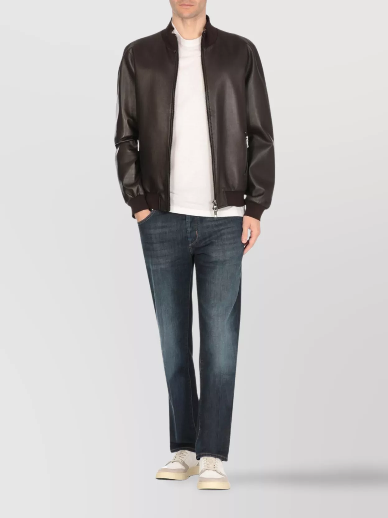 Jacob Cohen Straight Cotton Jeans Belt Loops