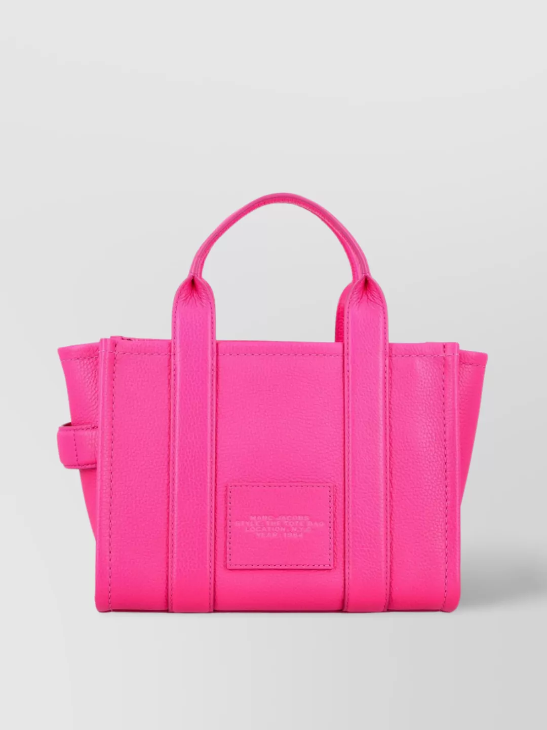 Marc Jacobs Small Leather Tote Bag In Pink