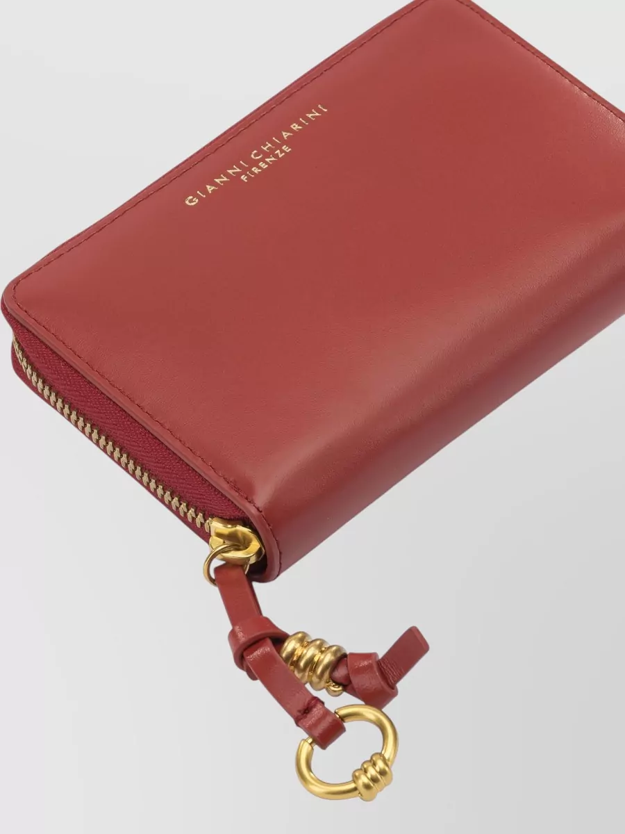 Gianni Chiarini Gold-Tone Hardware Wallets And Card Holders