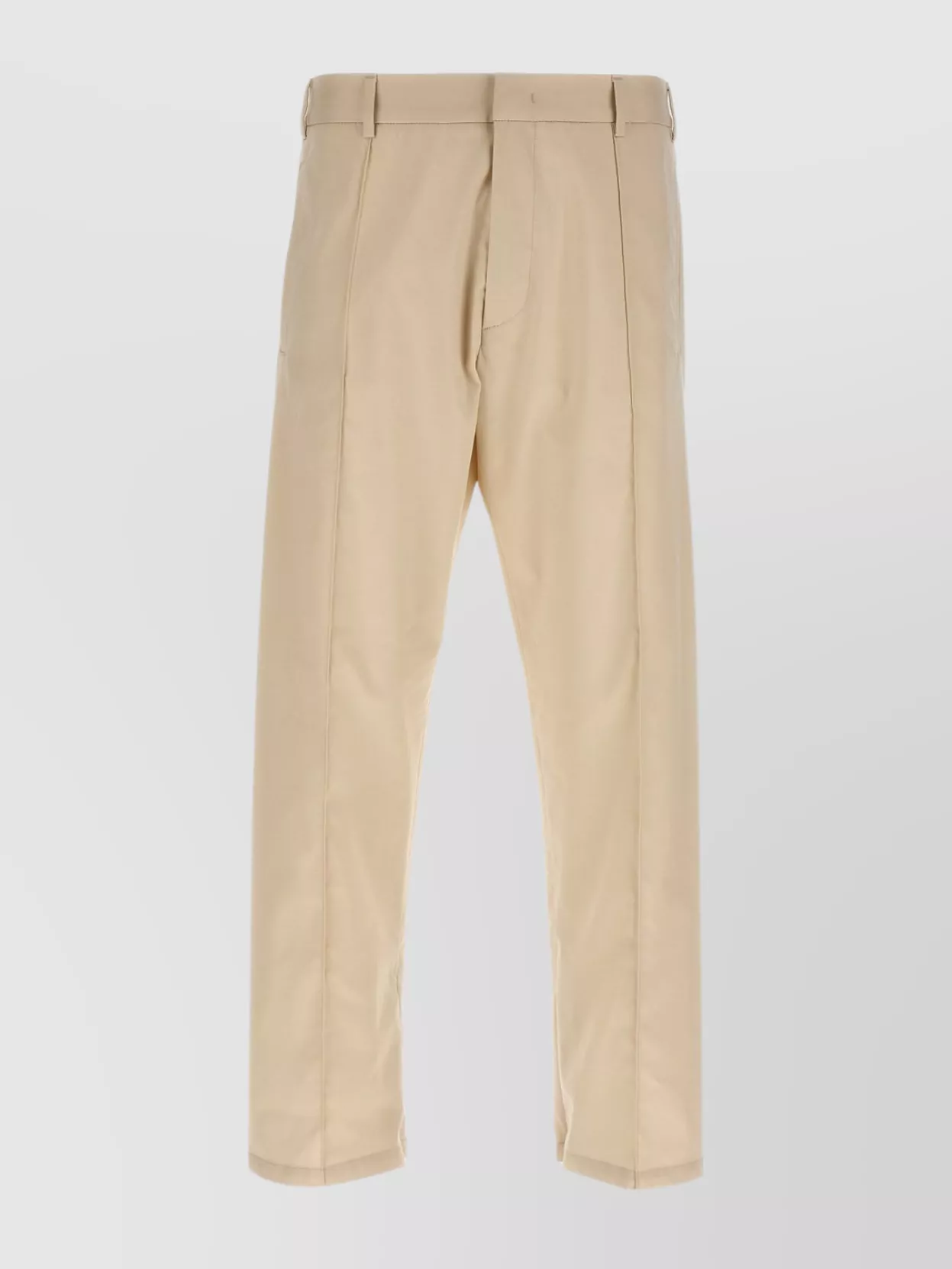 424 Trousers With Pleats At The Front In Neutral