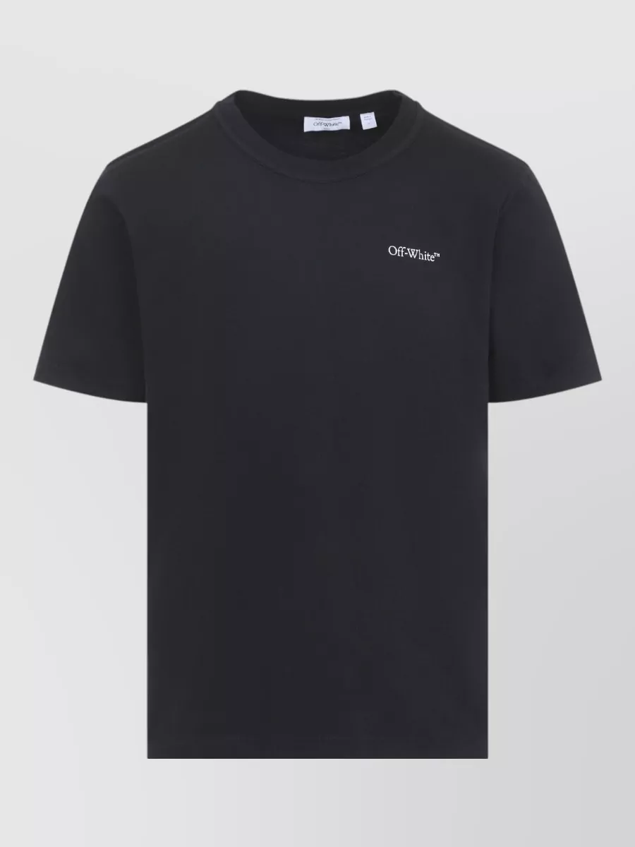 Off-White Small Bookish Regular-Fit Cotton Short-Sleeve T-Shirt