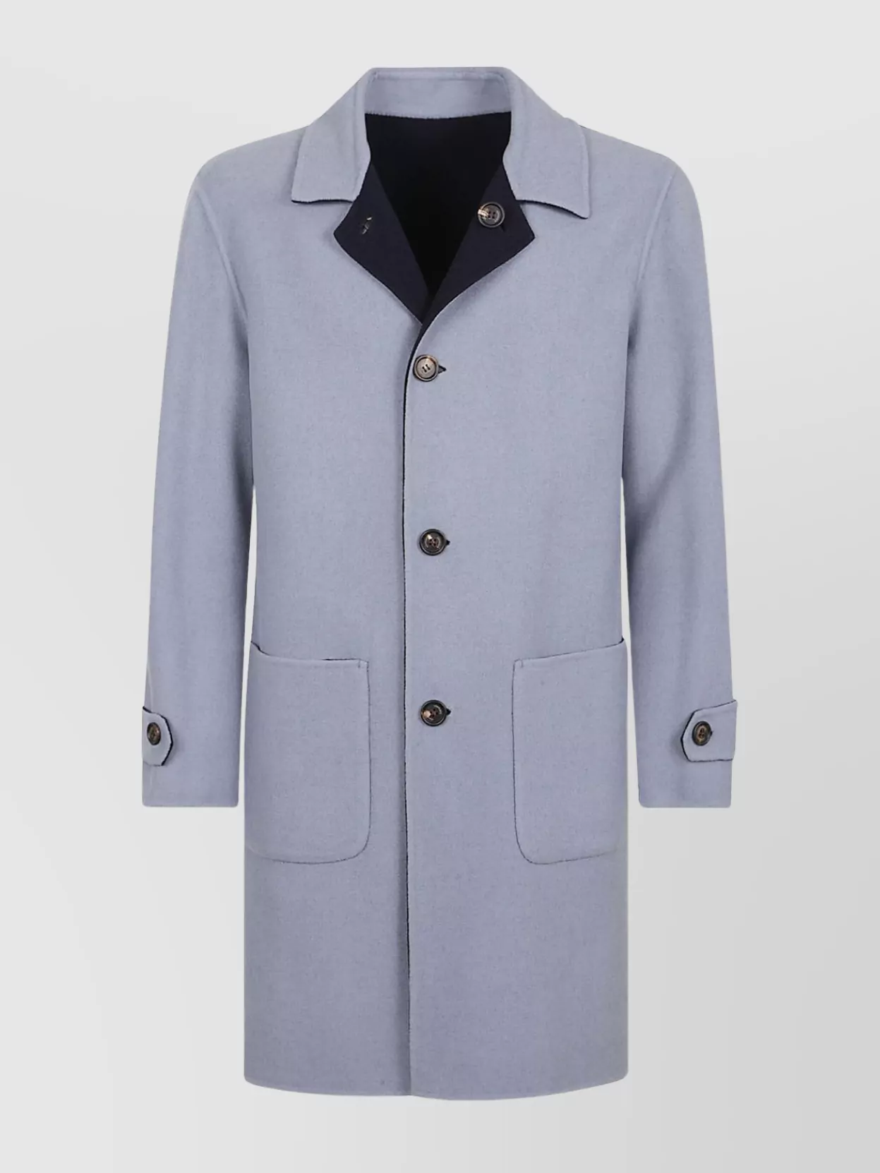 Eleventy Reversible Coat With Back Vent Detail