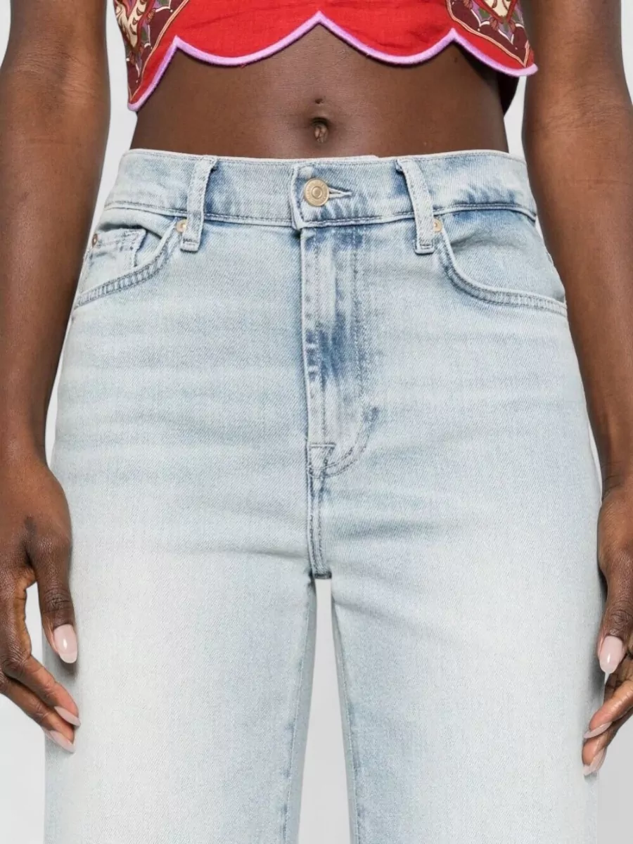 7 For All Mankind Modern Dojo Trousers Wide Leg Design