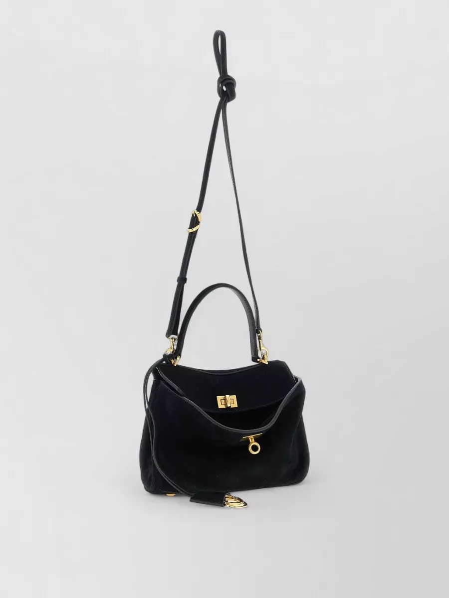 Balenciaga Rodeo Mini Leather Top Handle Shoulder Bag