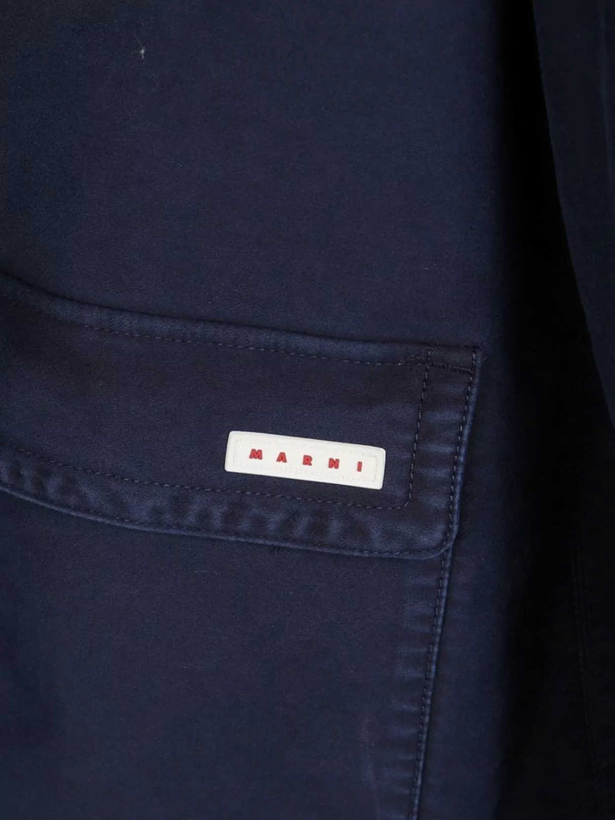 Marni Coat Single-Breasted Front Pockets