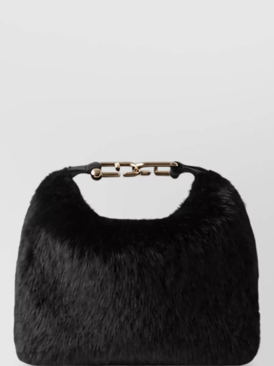 Furla mini teddy hobo bag