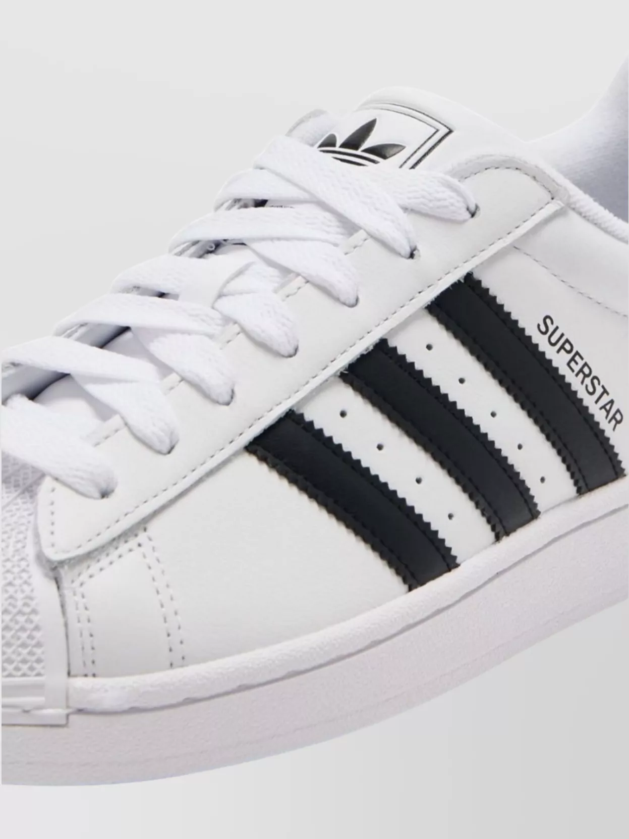 Adidas Lace-Up Perforated Low Top Sneakers