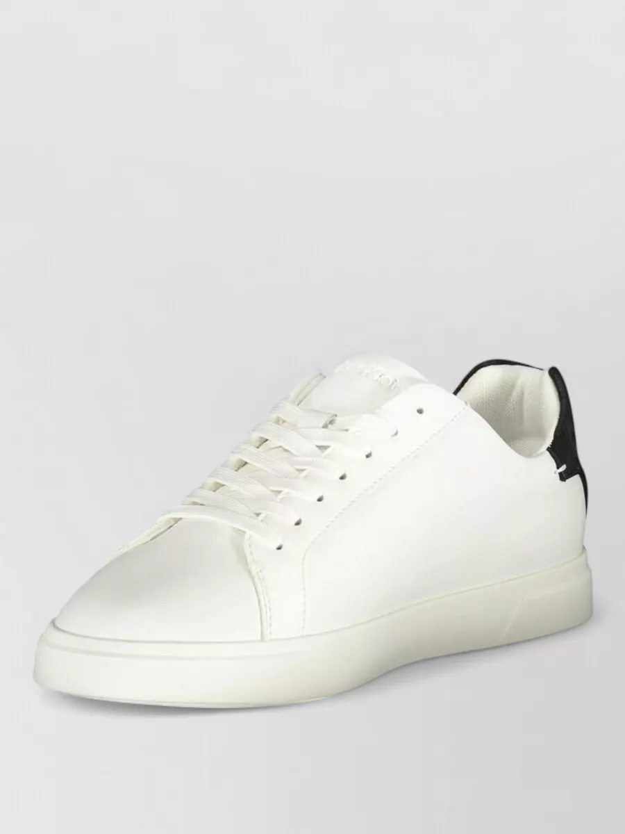 Calvin Klein polyester lace-up sneakers