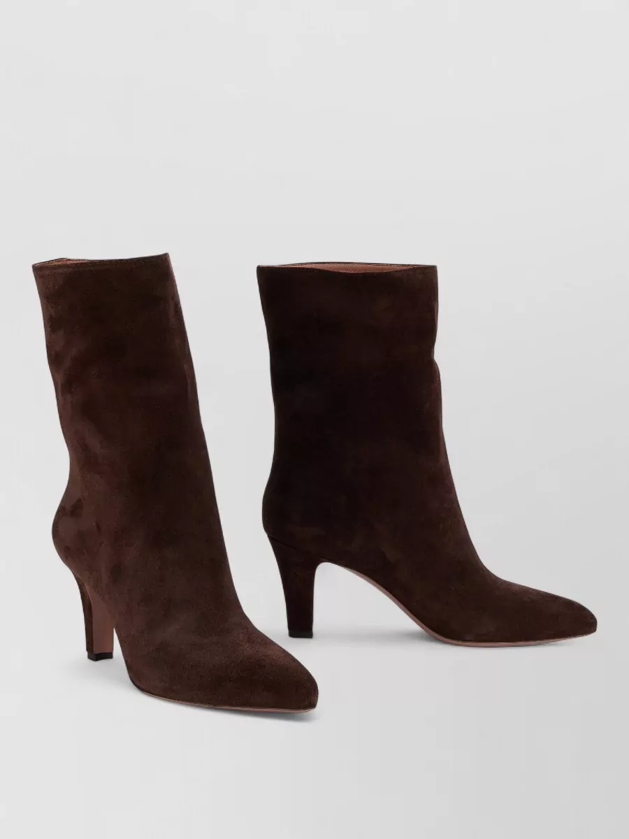 Paris Texas Suede Ankle Boots