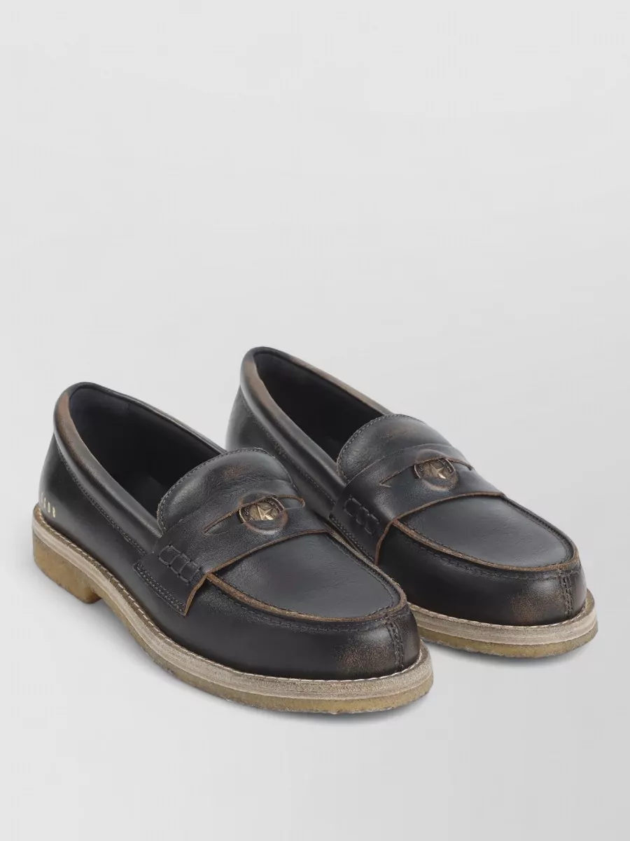 Golden Goose leather loafers