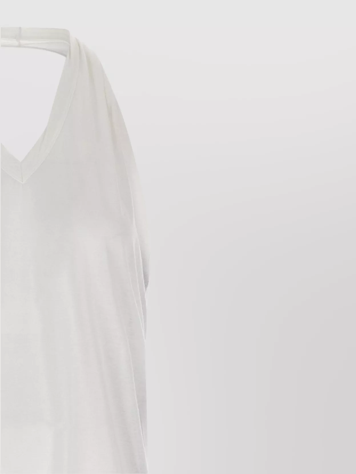 Rick Owens Drkshdw 'Sally' Halterneck Top V Neck