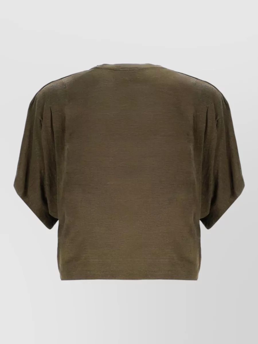 Isabel Marant Etoile Kianza Short Sleeve Round Neck Top