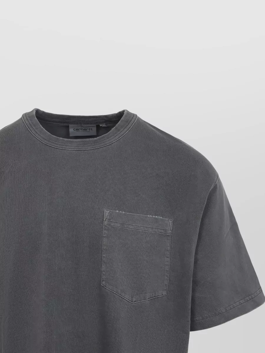 Carhartt Wip Short Sleeve Pocket T-Shirt With Crew Neck
