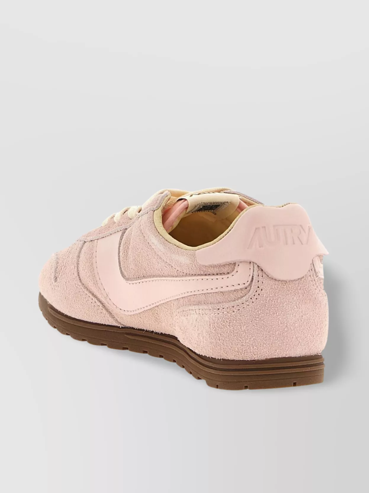 Autry 'Whirlwind' Suede Sneakers With Rubber Sole