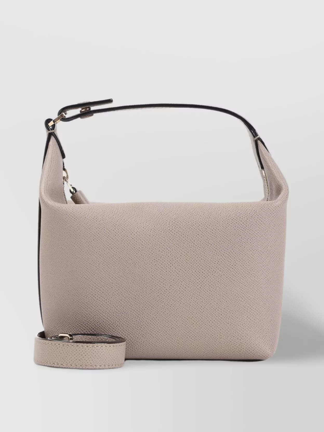Valextra Textured Leather Mini Bag With Top Handle