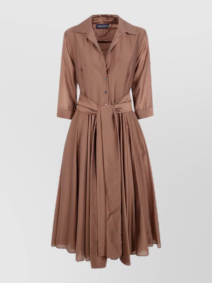 DrHope long midi dress